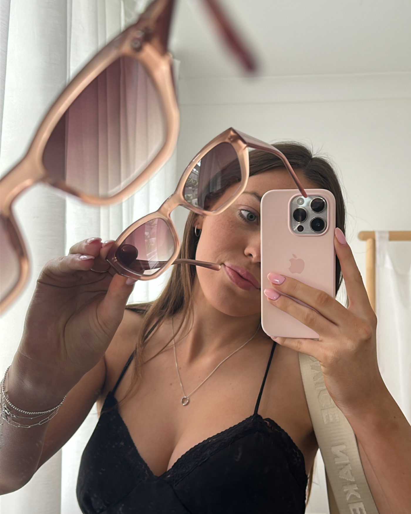 GALLIGA Womens Sunglasses | Nola - Crystal Brown/Mocha - Sammy 